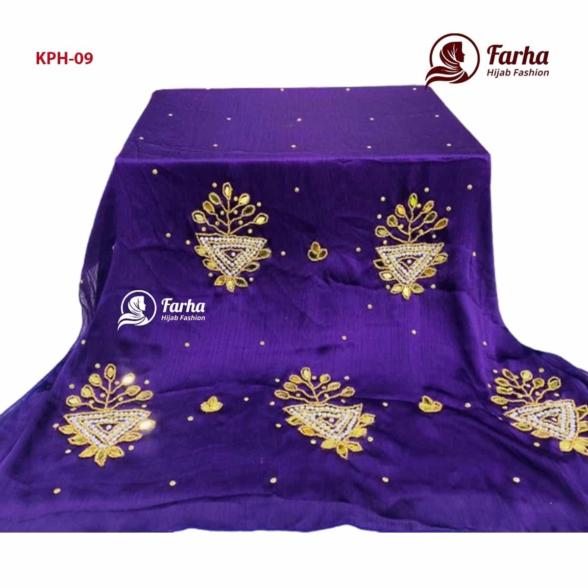 Karchupi Party hijab KPH09 images for Farha Hijab Fashion Karchupi Party hijab KPH09 images for Farha Hijab Fashion