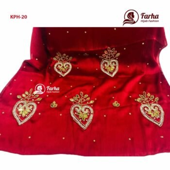 Karchupi Party hijab KPH20 images for Farha Hijab Fashion