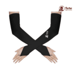 Premium Full Fingerless Hand Socks (Hat Muja) – Black 06 images for farha hijab fashion