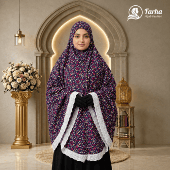 Salat Hijab Premium Boxi Voile Cotton (SH08) product images for Farha hijab fashion