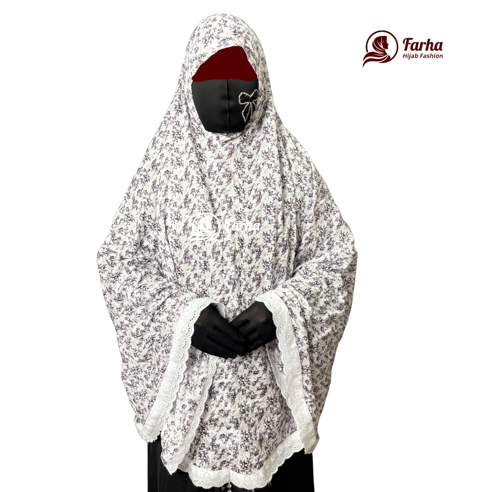 Salat Hijab – Premium Boxi Voile Cotton (SH07) images for farha hijab fashion Salat Hijab – Premium Boxi Voile Cotton (SH07) images for farha hijab fashion