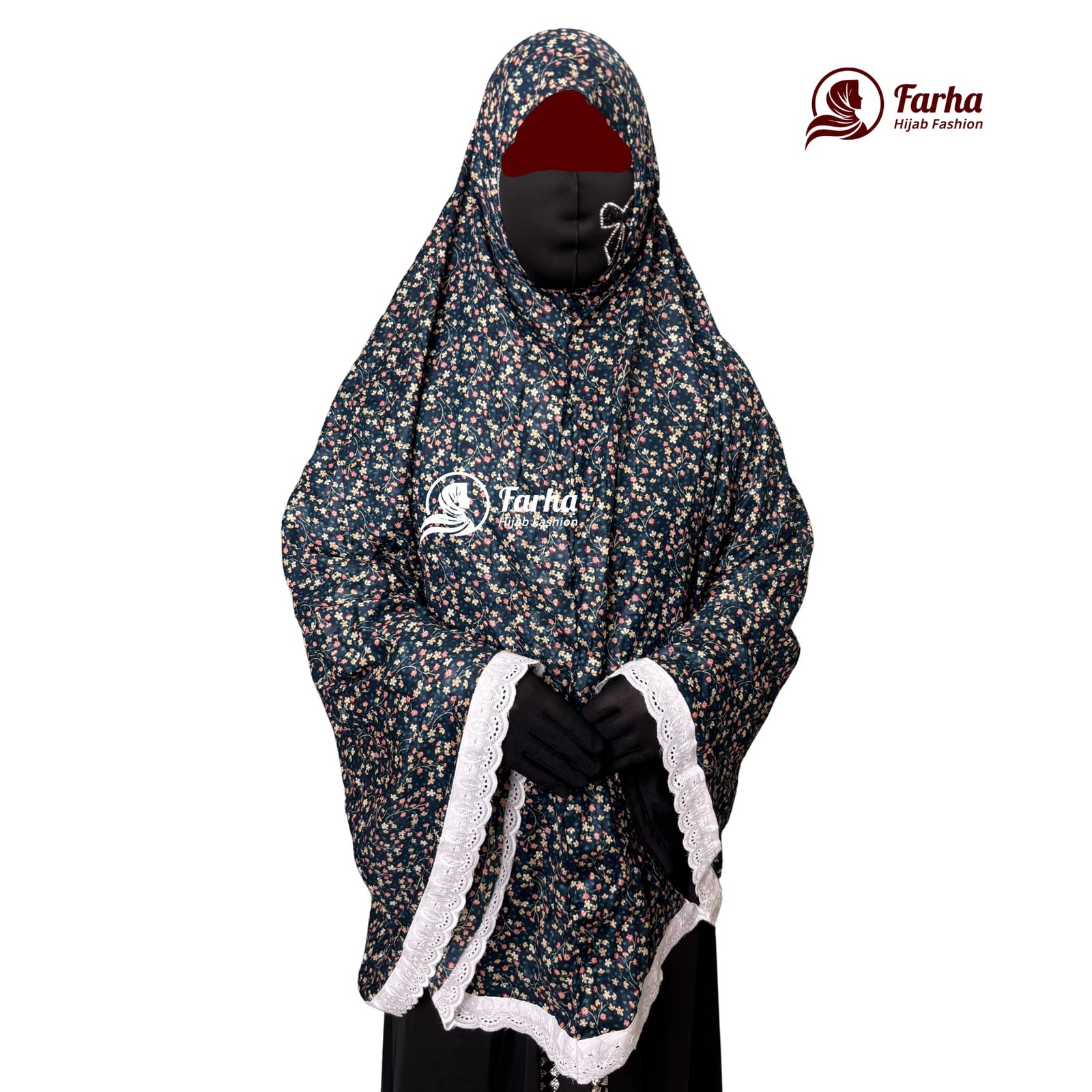 Salat Hijab – Premium Boxi Voile Cotton (SH11) images for farha hijab fashion Salat Hijab – Premium Boxi Voile Cotton (SH11) images for farha hijab fashion