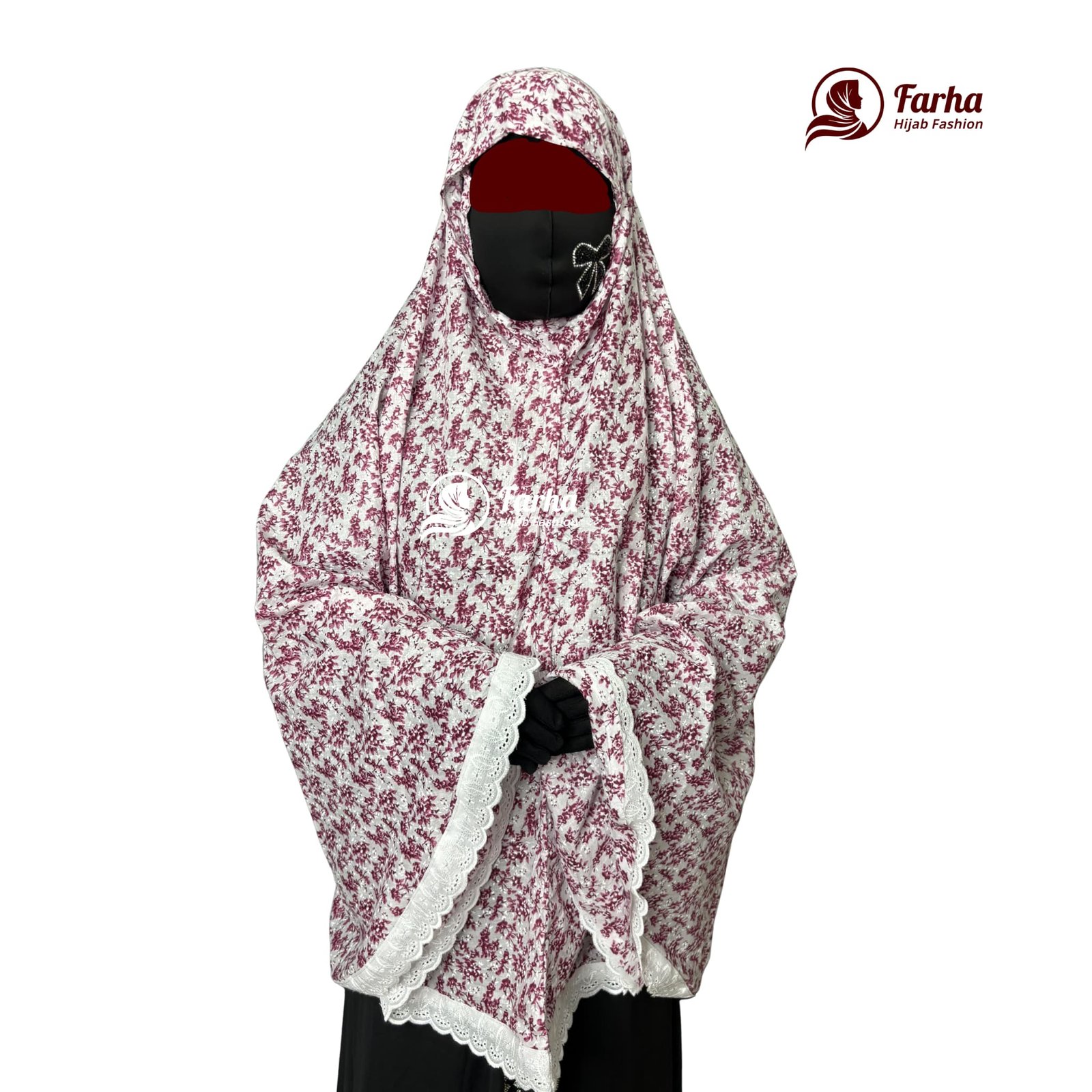 Salat Hijab – Premium Boxi Voile Cotton (SH16) images for farha hijab fashion Salat Hijab – Premium Boxi Voile Cotton (SH16) images for farha hijab fashion