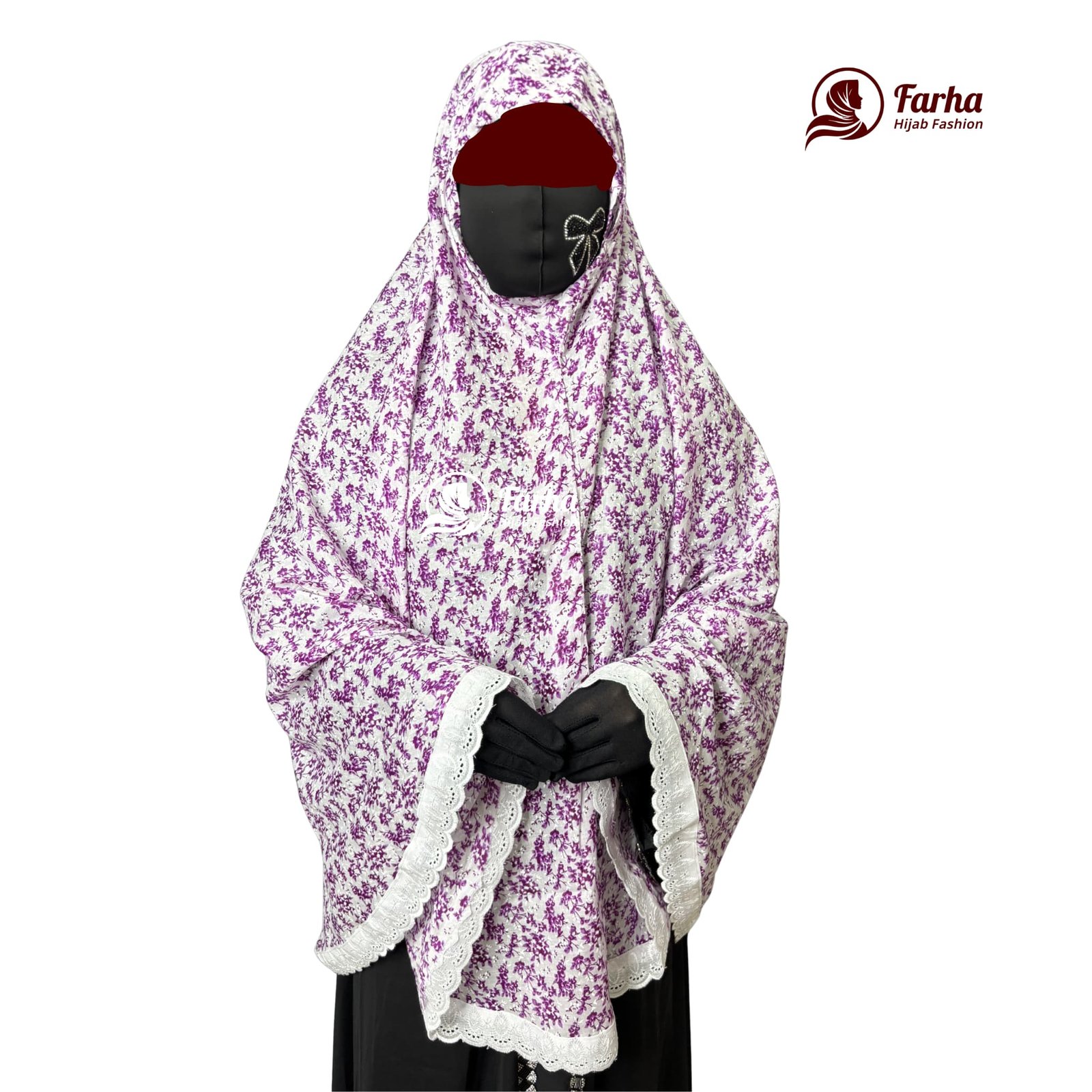 Salat Hijab – Premium Boxi Voile Cotton (SH17) images for farha hijab fashion Salat Hijab – Premium Boxi Voile Cotton (SH17) images for farha hijab fashion