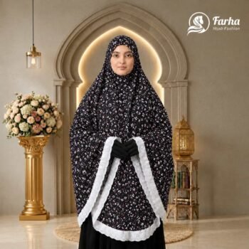 Salat Hijab Premium Boxi Voile Cotton (SH18) Product images for farha hijab fashion