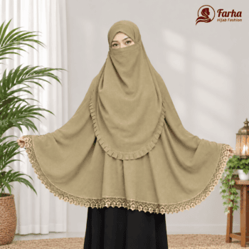 CY Ready Hijab Premium CY Fabric Stone Work for Farha Hijab Fashion