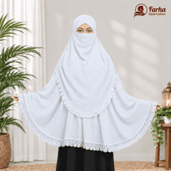 CY Ready Hijab with Niqab Premium CY Fabric (CY03) Product Images for Farha Hijab Fashion