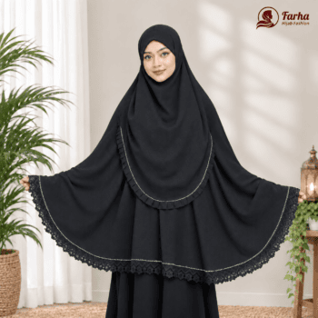 CY Ready Hijab with Niqab – Premium CY Fabric (CY02) Product Images 02 for Farha Hijab Fashion