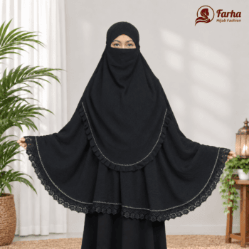 CY Ready Hijab with Niqab – Premium CY Fabric (CY02) Product Images for Farha Hijab Fashion